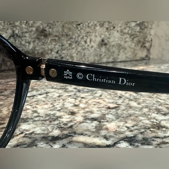 Christian Dior Vintage Zebra Print Sunglasses